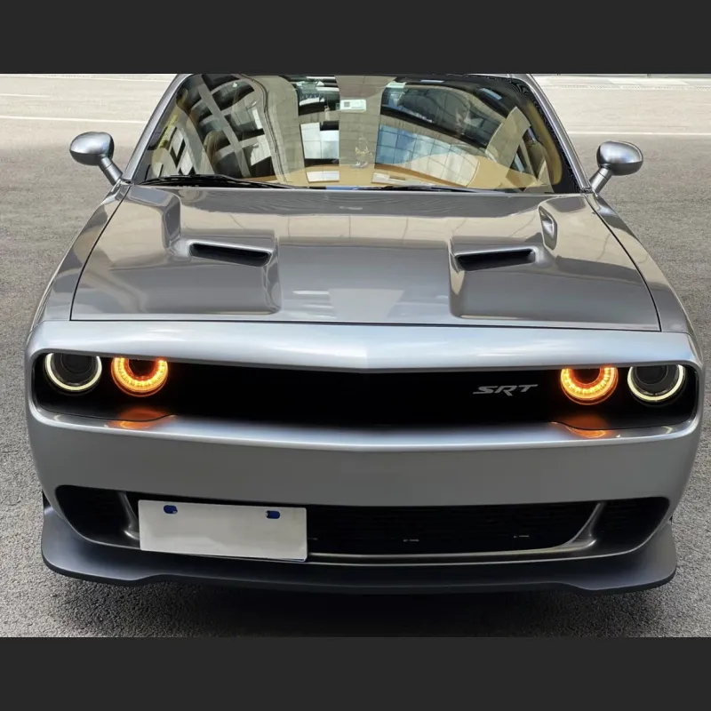 Ravoony Plus GT Silver Car Vinyl Wrap Dodge Challenger Wrap