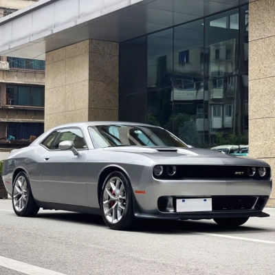 Ravoony Plus GT Silver Car Vinyl Wrap Dodge Challenger Wrap 02