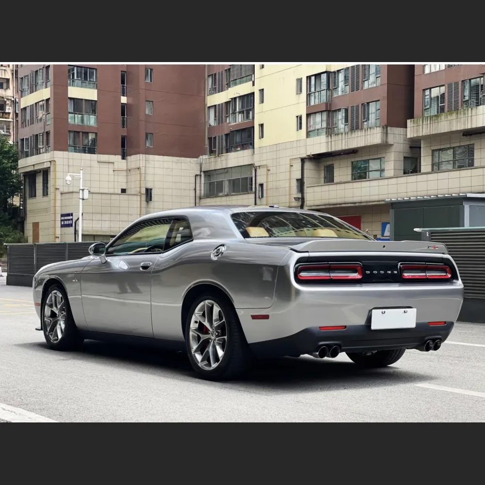 Ravoony Plus GT Silver Car Vinyl Wrap Dodge Challenger Wrap