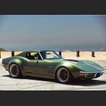 Ravoony Plus Metallic Mamba Green Car Vinyl Wrap C3 Corvette Wrap
