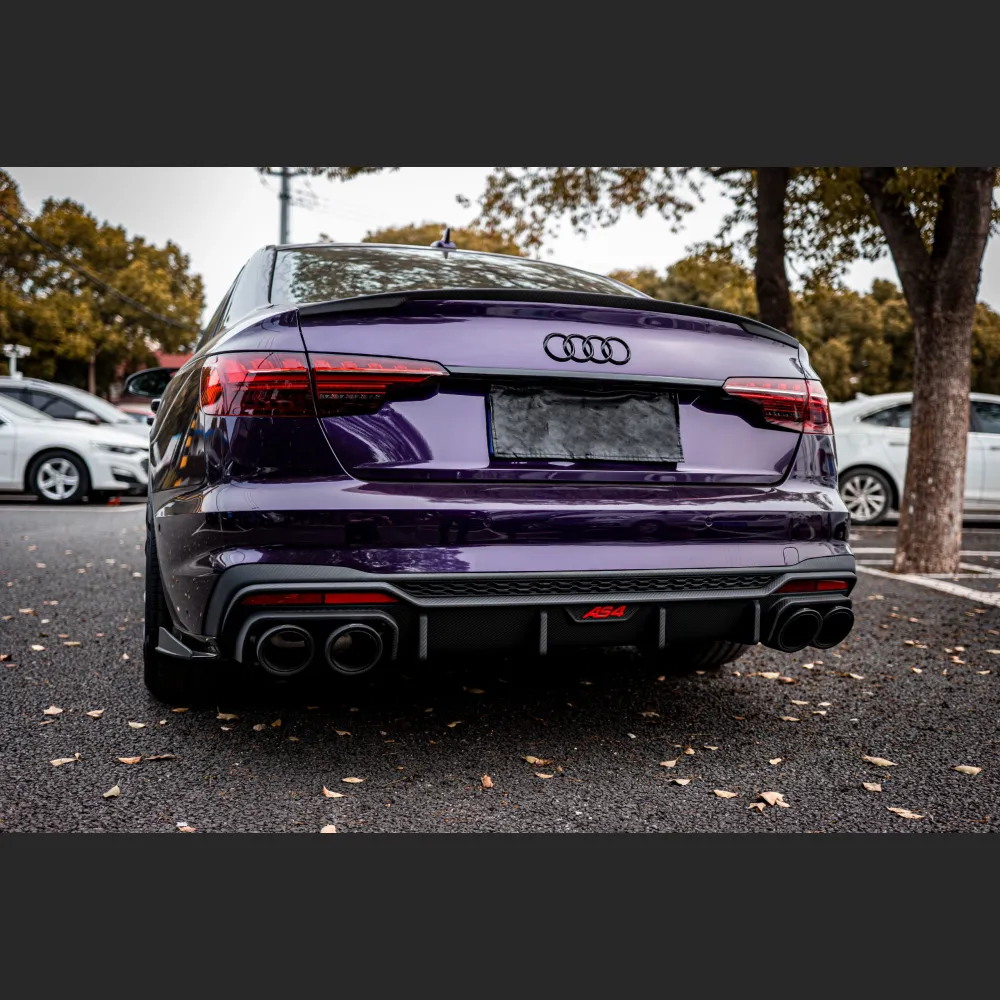 Ravoony Plus Audi Gloss Velvet Purple Car Vinyl Wrap
