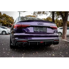 Audi Gloss Velvet Purple Car Vinyl Wrap