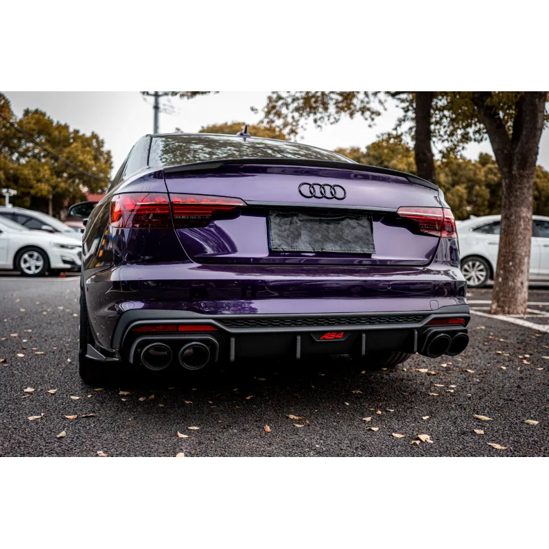 Ravoony Plus Audi Gloss Velvet Purple Car Vinyl Wrap