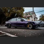 Ravoony Plus Audi Gloss Velvet Purple Car Vinyl Wrap