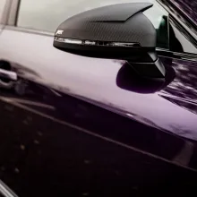 Audi Gloss Velvet Purple Car Vinyl Wrap