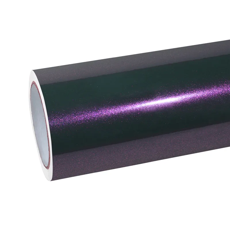 Ravoony Plus Audi Gloss Velvet Purple Car Vinyl Wrap BMW 5 Series Wrap