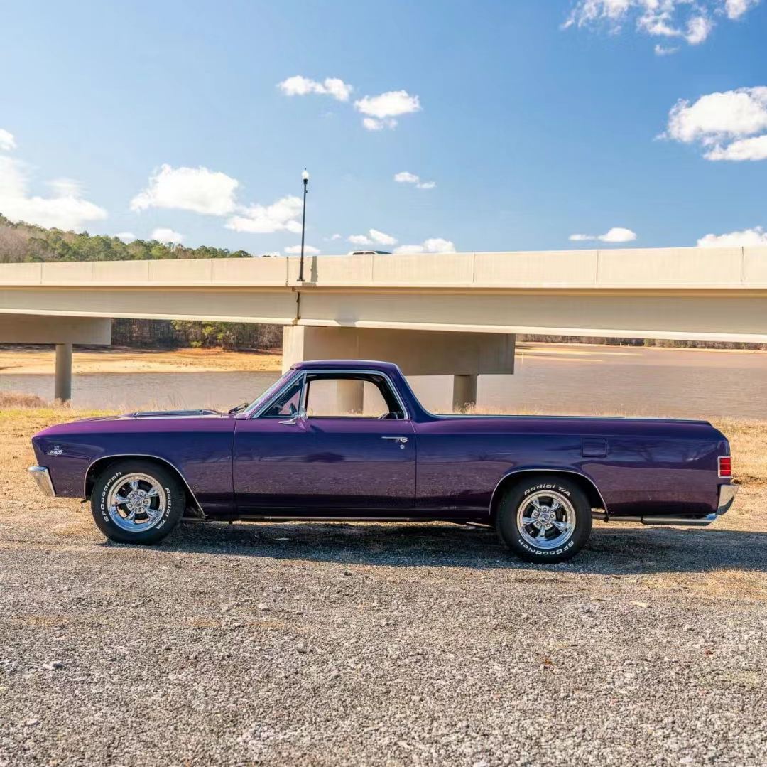 Ravoony Plus Gloss Midnight Purple Car Vinyl Wrap EI Camino