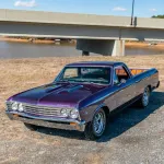 Ravoony Plus Gloss Midnight Purple Car Vinyl Wrap EI Camino