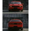 Ravoony Glossy Porsche Orange Car Vinyl Wrap Dodge Challenger Wrap