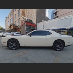 Ravoony Plus Ultimate Flat Khaki Milan Car Vinyl Wrap Dodge Challenger Wrap