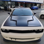 Ravoony Plus Ultimate Flat Khaki Milan Car Vinyl Wrap Dodge Challenger Wrap