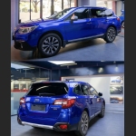  Ravoony Plus Gloss Metallic Blueberry Blue Vinyl Car Wrap Subaru Vinyl Wrap