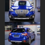  Ravoony Plus Gloss Metallic Blueberry Blue Vinyl Car Wrap Subaru Vinyl Wrap
