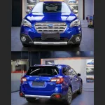  Ravoony Plus Gloss Metallic Blueberry Blue Vinyl Car Wrap Subaru Vinyl Wrap