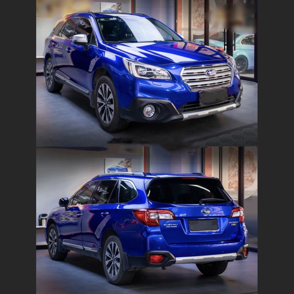  Ravoony Plus Gloss Metallic Blueberry Blue Vinyl Car Wrap Subaru Vinyl Wrap