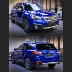  Ravoony Plus Gloss Metallic Blueberry Blue Vinyl Car Wrap Subaru Vinyl Wrap