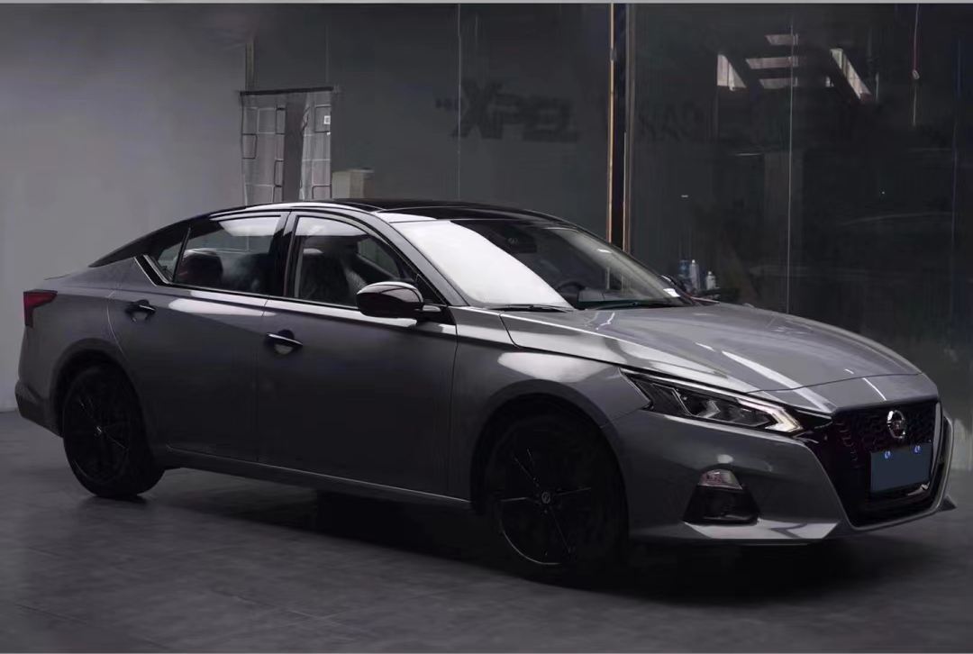 Ravoony Plus PET Gloss Nardo Grey Wrap Nissan Altima Wrap