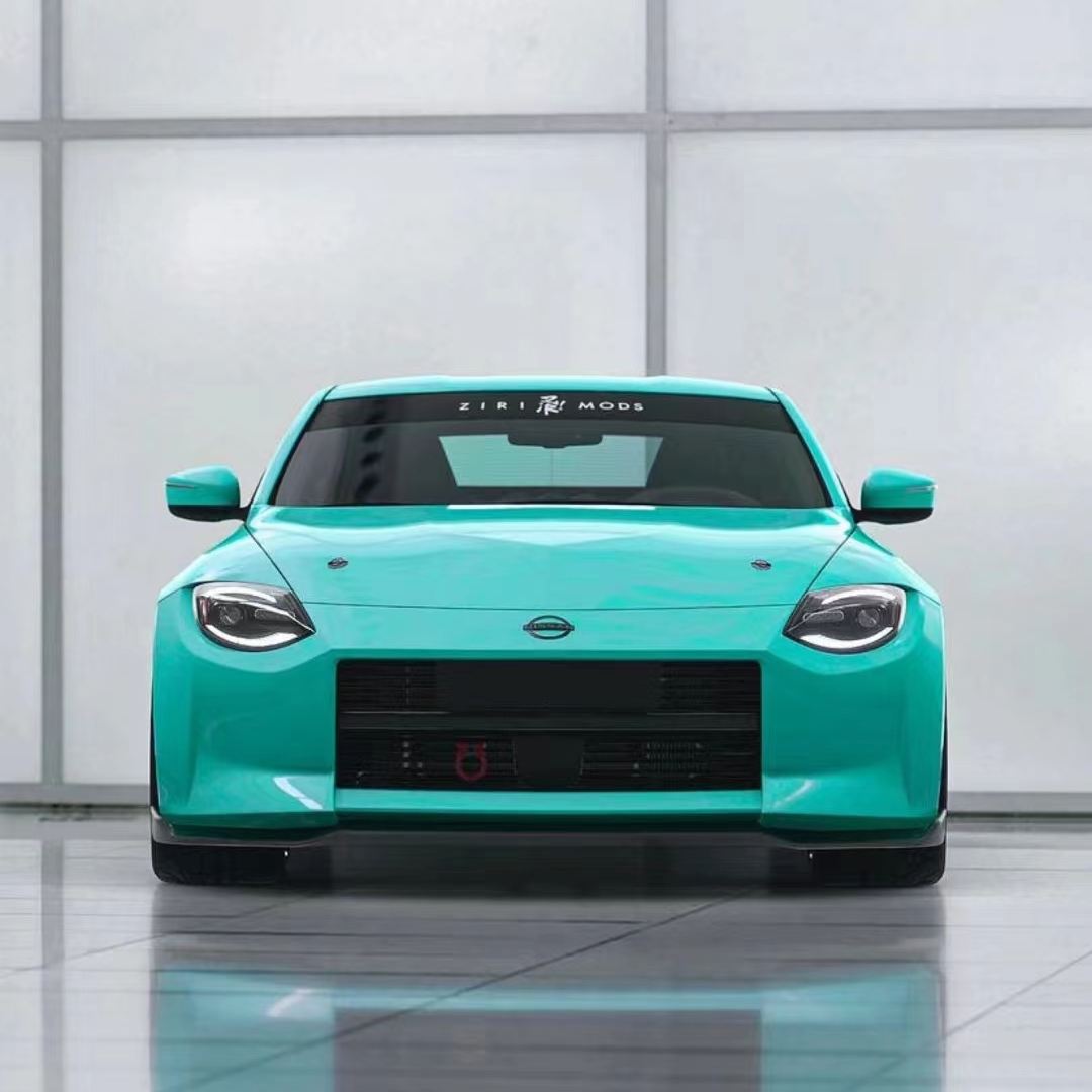 Ravoony Plus Glossy Tiffany Car Vinyl Wrap Nissan Wrap Fairlady Z