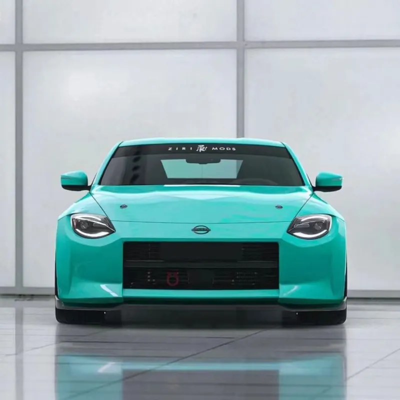 Ravoony Plus Glossy Tiffany Car Vinyl Wrap Nissan Wrap Fairlady Z
