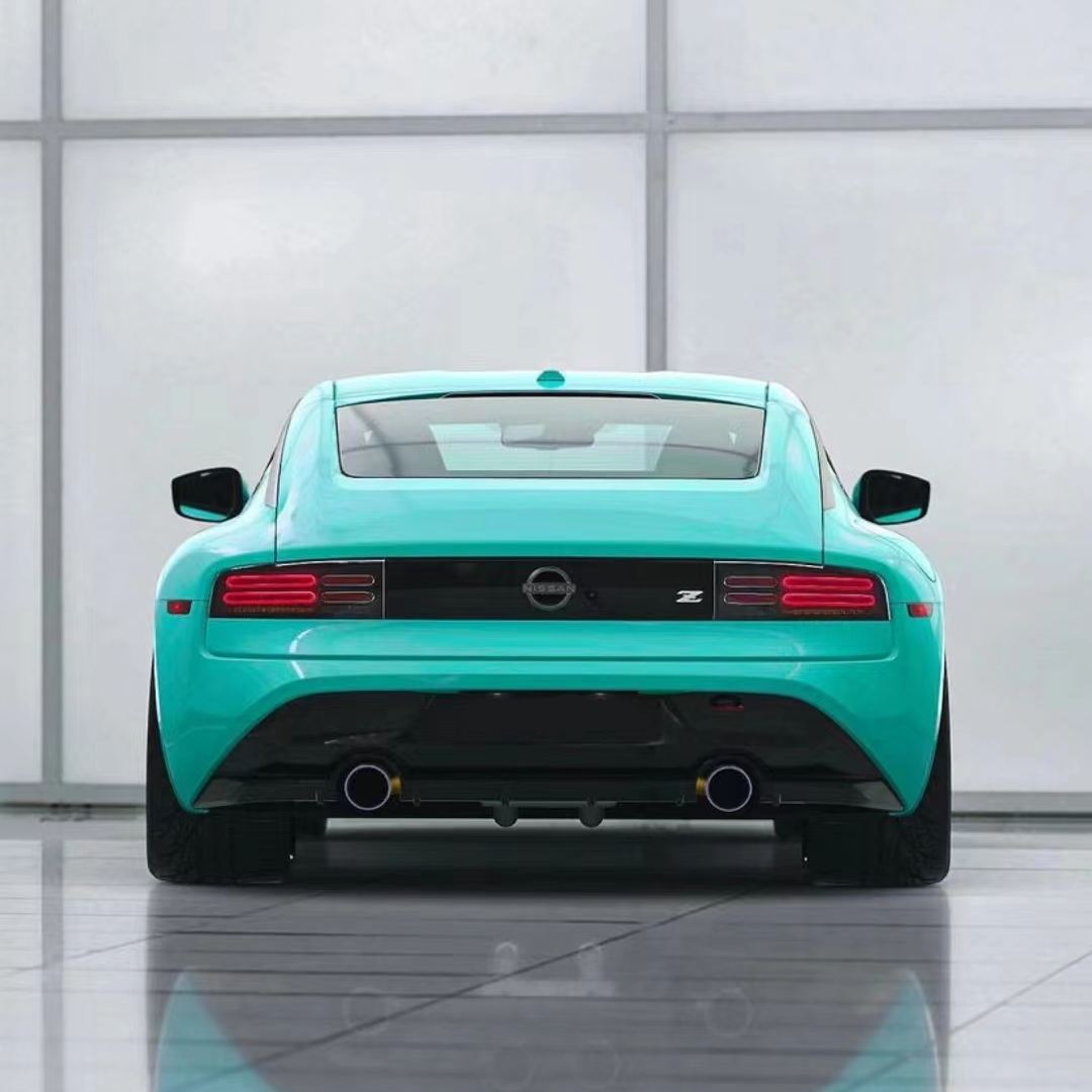 Ravoony Plus Glossy Tiffany Car Vinyl Wrap Nissan Wrap Fairlady Z