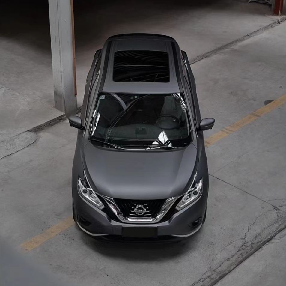 Ravoony Plus Matte Black Car Vinyl Wrap Nissan Murano Vinyl Wrap