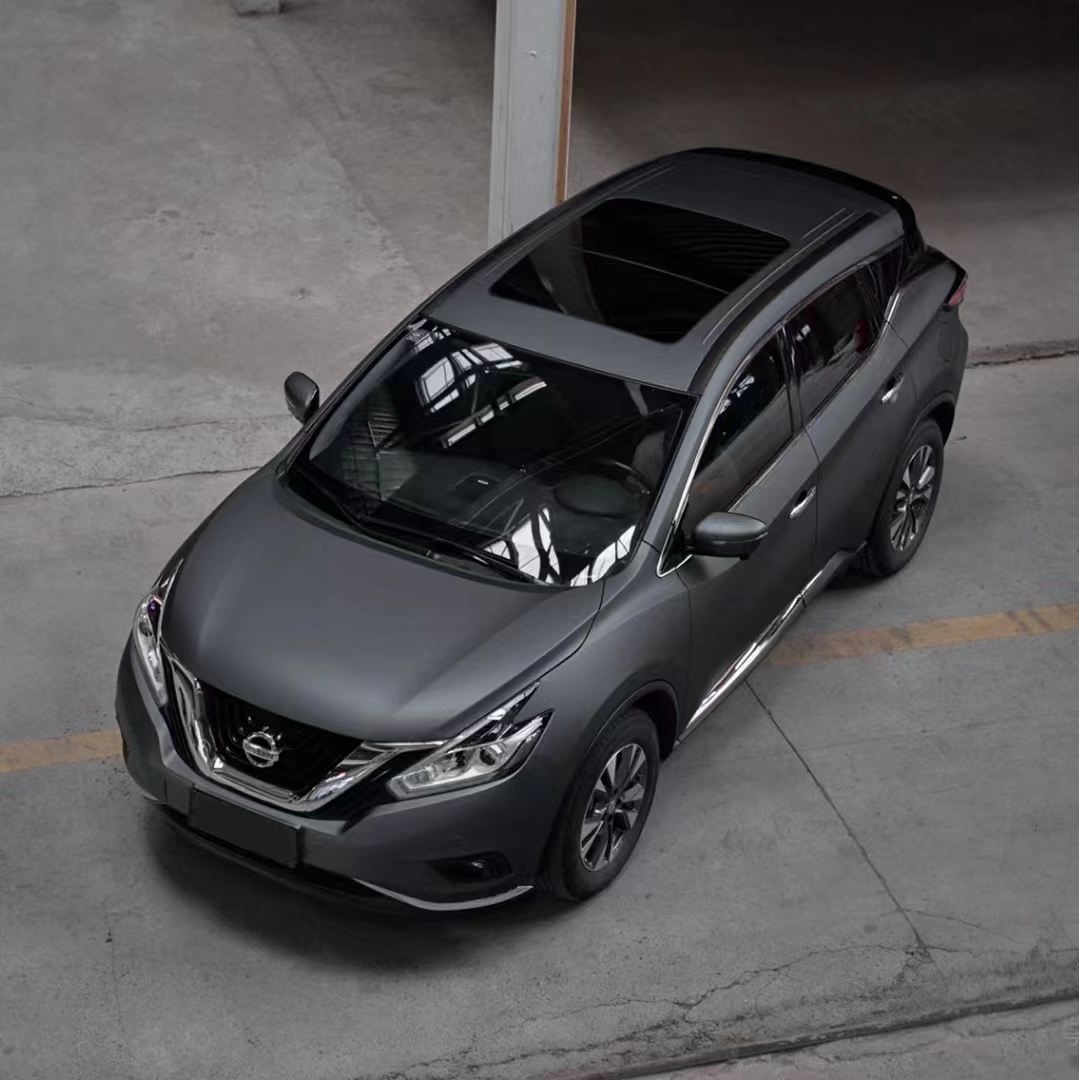 Ravoony Plus Matte Black Car Vinyl Wrap Nissan Murano Vinyl Wrap