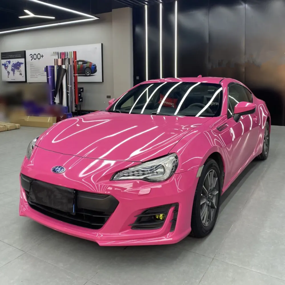 Ravoony Plus Gloss Beets Purple Vinyl Car Wrap Subaru Vinyl Wrap