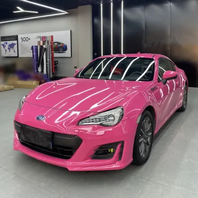 Ravoony Plus Gloss Beets Purple Vinyl Car Wrap Subaru Vinyl Wrap 02