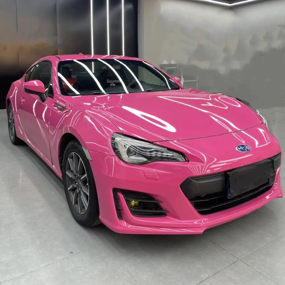 Ravoony Plus Gloss Beets Purple Vinyl Car Wrap Subaru Vinyl Wrap