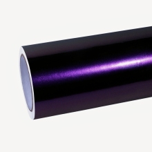 Gloss Ghost Midnight Purple Car Vinyl Wrap