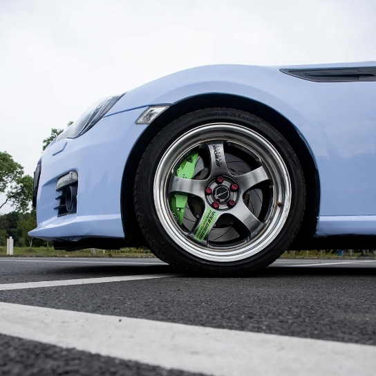 Ravoony Plus Glossy Baby Blue Car Wrap Subaru Vinyl Wrap