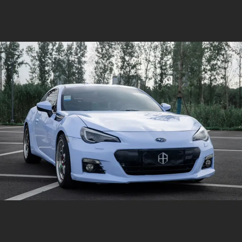 Ravoony Plus Glossy Baby Blue Car Wrap Subaru Vinyl Wrap