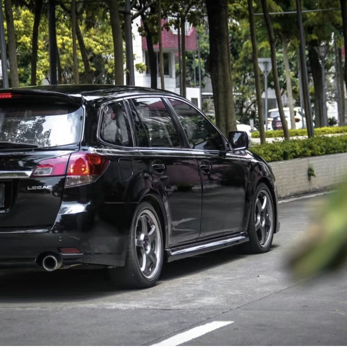 Ravoony Plus Gloss Black Car Wrap Subaru Vinyl Wrap