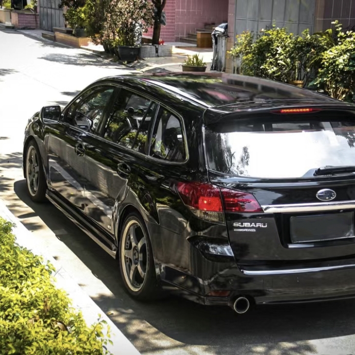 Ravoony Plus Gloss Black Car Wrap Subaru Vinyl Wrap