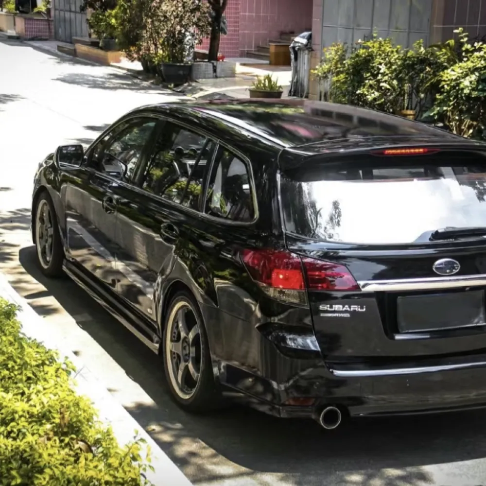 Ravoony Plus Gloss Black Car Wrap Subaru Vinyl Wrap