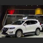 Ravoony Plus Glossy White to Blue Car Vinyl Wrap Nissa Wrap