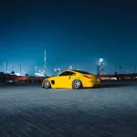 Ravoony Plus Sunflower Yellow Vinyl Wrap Nissan 350Z Wrap