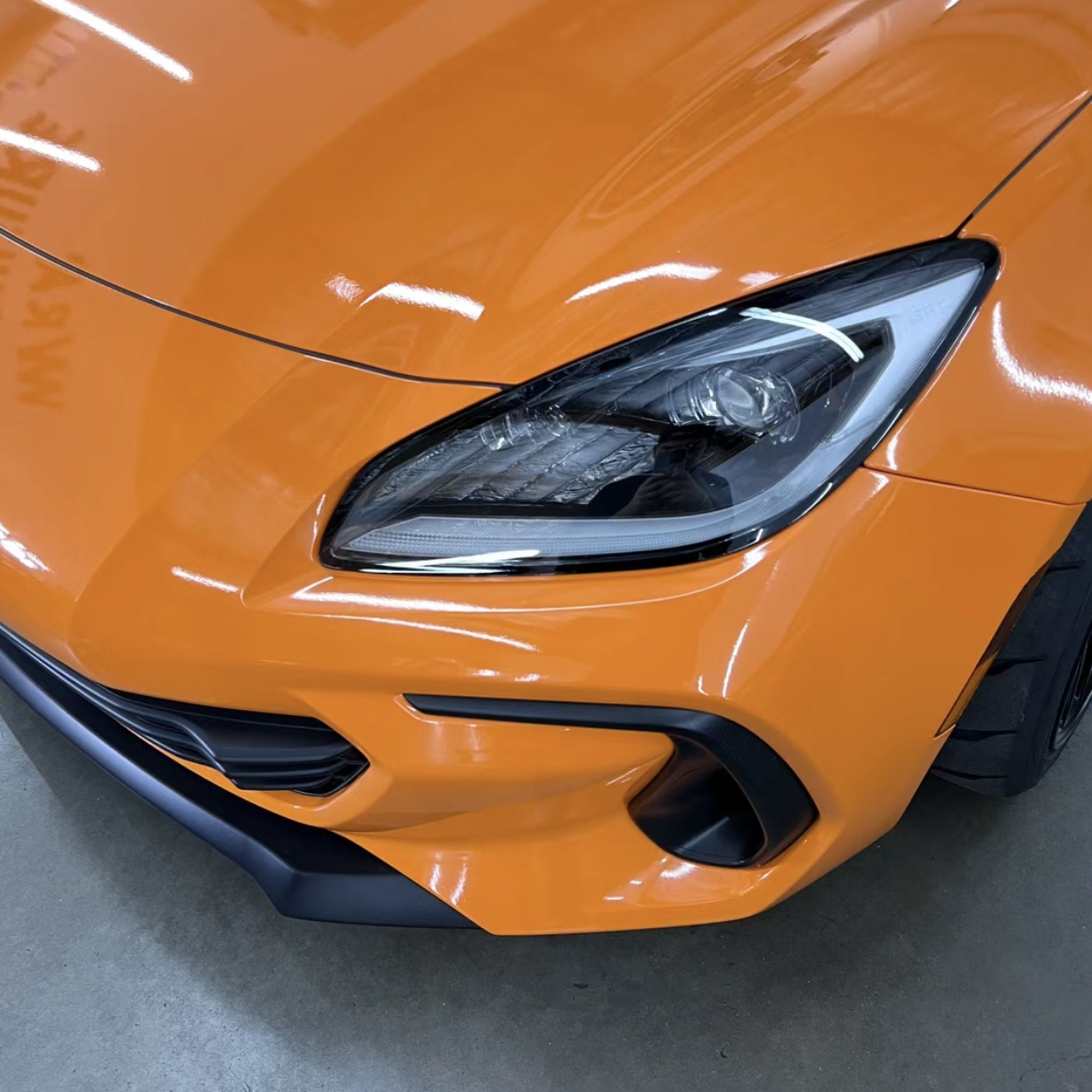  Ravoony Plus Gloss Crystal Mclaren Orange Wrap Subaru Brz Wrap