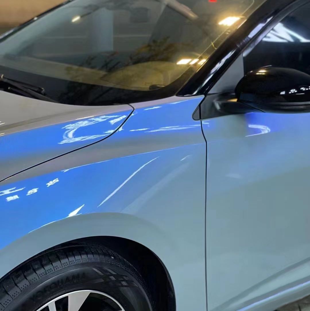 Ravoony Plus Fancy Rock Grey Color Fliper Car Wrap Nissan Sylphy Wrap