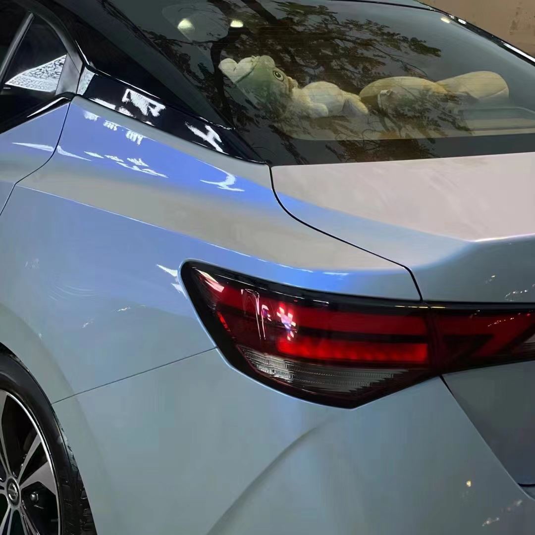 Ravoony Plus Fancy Rock Grey Color Fliper Car Wrap Nissan Sylphy Wrap