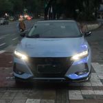 Ravoony Plus Fancy Rock Grey Color Fliper Car Wrap Nissan Sylphy Wrap