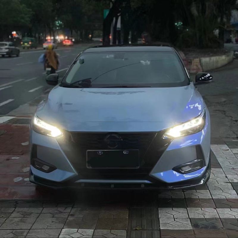 Ravoony Plus Fancy Rock Grey Color Fliper Car Wrap Nissan Sylphy Wrap