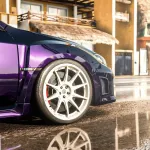 Ravoony Plus Gloss Midnight Purple Car Vinyl Wrap Subaru Wrap