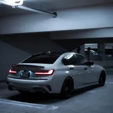 BMW Brooklyn Grey Vinyl Wrap 1
