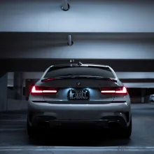 BMW Brooklyn Grey Vinyl Wrap 1