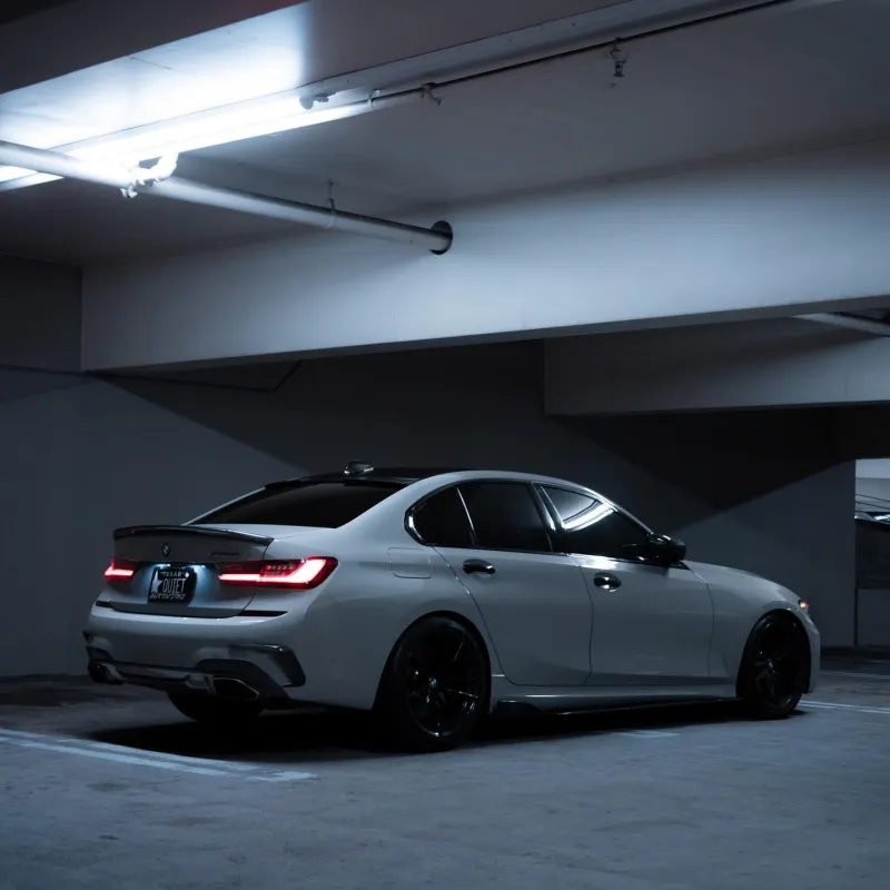 BMW Brooklyn Grey Vinyl Wrap 1