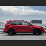 Ravoony Plus Gloss Metallic Vampire Red Vinyl Car Wrap Subaru Forester Wrap