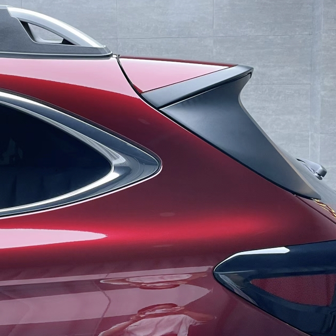 Ravoony Plus Liquid Metallic Dragon Blood Red Vinyl Car Subaru Wrap