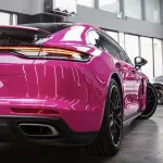 Ravoony Plus Glossy Crystal Rose Red Vinyl Car Wrap