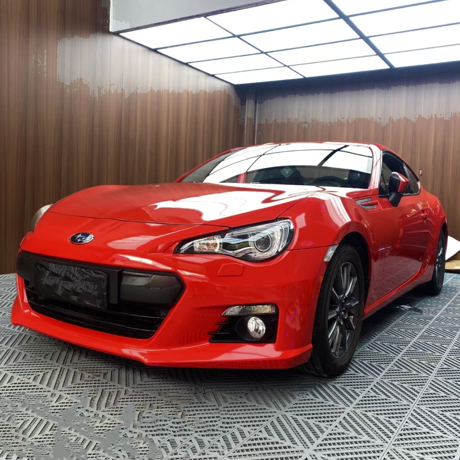 Ravoony Plus Glossy Porsche Orange Car Vinyl Wrap Subaru Brz Wrap